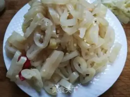 Make White pepper fried meat step 5