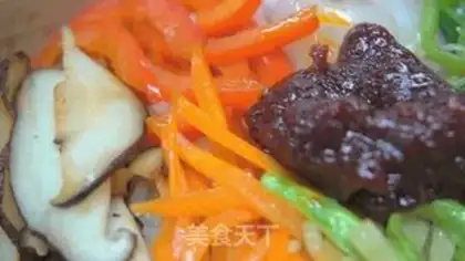 Make Korean vegan rice step 4