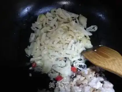 Make White pepper fried meat step 9