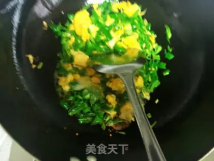 Make Pepper fried eggs step 5