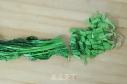 Make Spicy spinach step 4