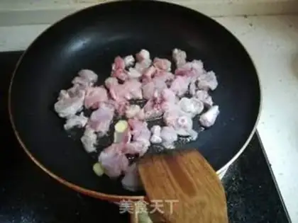 Make Spicy bull frog step 3