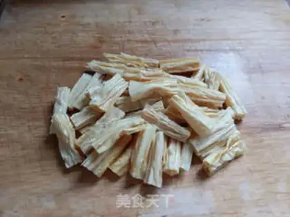 Make Five flowers and rotting bamboo step 3