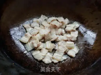 Make Five flowers and rotting bamboo step 4