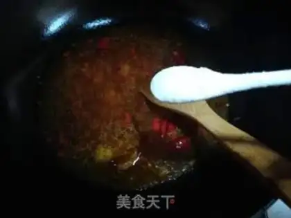 Make Spicy bull frog step 5