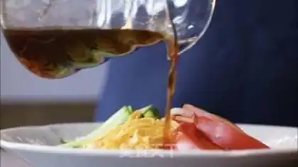 Make Japanese cold side step 10