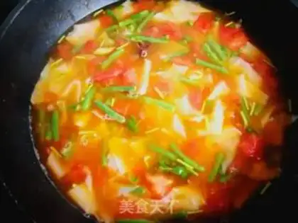 Make Tomato horn noodles step 11