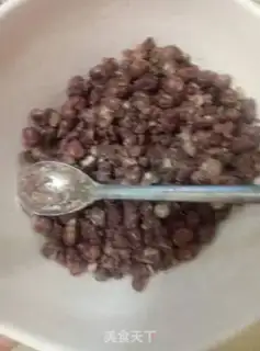 Make Red bean rose cake step 1