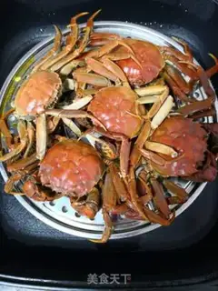 Make Red burning crabs step 0