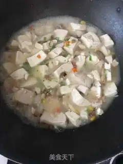 Make Seafood tofu step 2