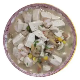 Make Seafood tofu step 3