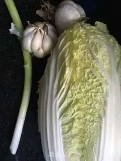 Make Garlic veggies step 0