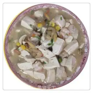 Make Seafood tofu step 4