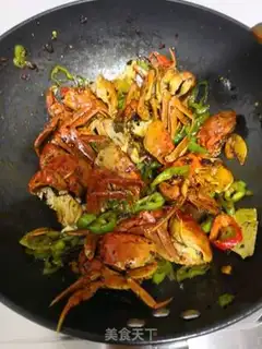 Make Red burning crabs step 4