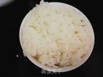 Make Spicy egg fried rice step 0