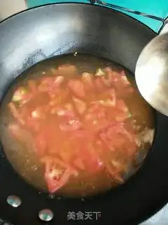 Make Western red soup step 6
