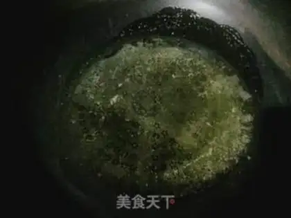 Make Spicy egg fried rice step 3