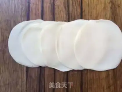 Make Rose dumplings step 4