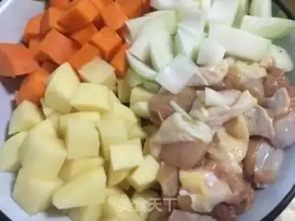 Make Spicy milk stew step 0