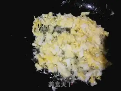 Make Spicy egg fried rice step 5