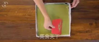 Make Watermelon cake rolls step 12