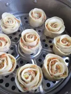 Make Rose dumplings step 10