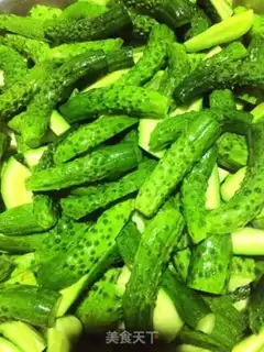 Make Cream sauce cucumber step 1