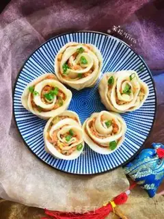 Make Rose dumplings step 12
