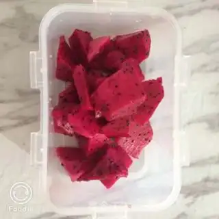 Make Flamingo ice cream step 1