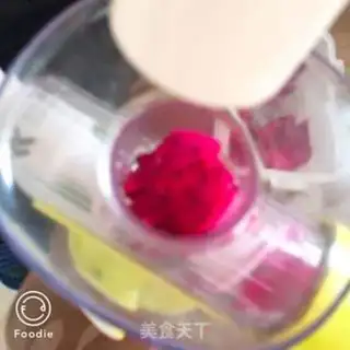 Make Flamingo ice cream step 4