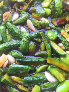 Make Cream sauce cucumber step 7