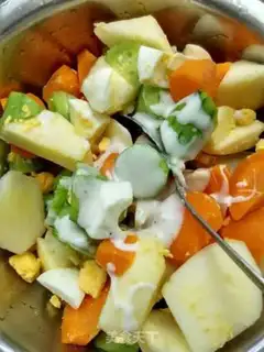 Make Potato carrot apple cucumber salad step 13