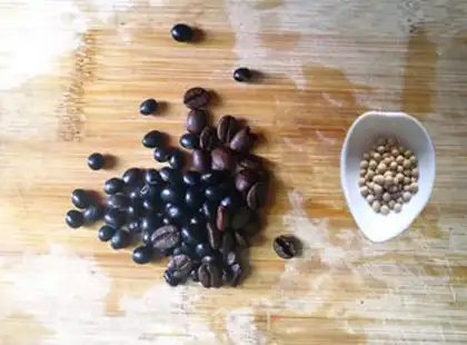 Make Coffee, black soy step 0