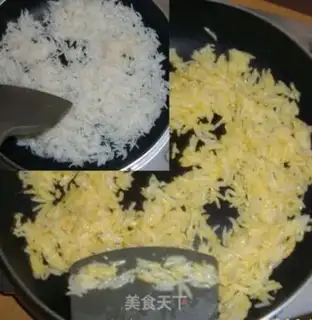 Make Indian omelet fried rice step 5