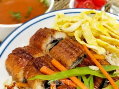 Make Japanese eel cooking step 10
