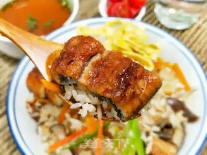Make Japanese eel cooking step 12