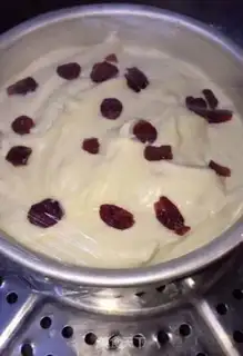 Make Cranberry steam cake step 9