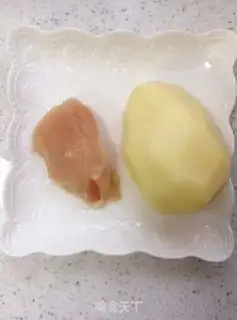 Make Potato chicken mashed step 0