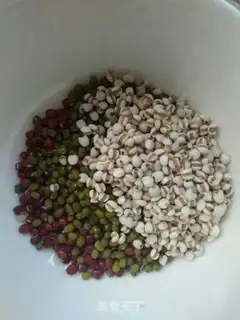 Make Red bean green bean sorghum step 0