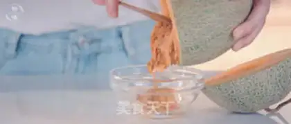 Make The melon mango smouche step 0