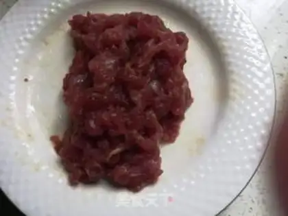 Make Cream pepper and beef silk step 3