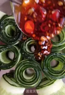 Make Spicy cucumber rolls step 7