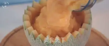 Make The melon mango smouche step 10