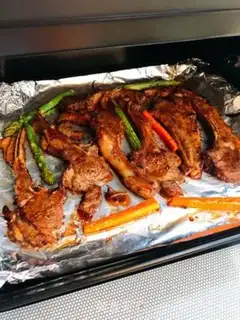 Make Routine lamb chops step 6