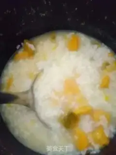 Make Pumpkin porridge step 3