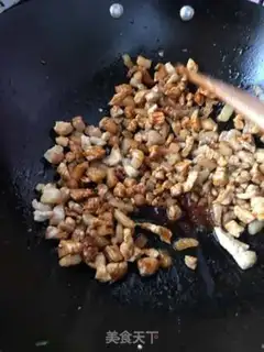 Make Pickled meat buns step 7