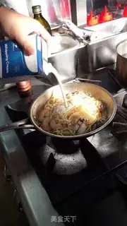 Make Cream pasta step 2