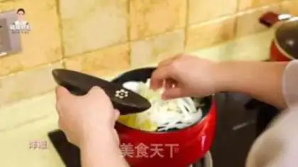 Make Korean spicy rainbow soup step 12