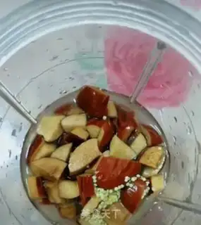 Make Little rice date waffles step 3