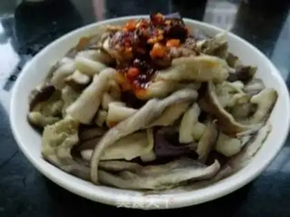Make Red oil and eggplant step 4